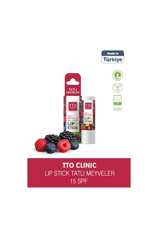 Tto Clinic Tatlı Meyveler Lip Stick SPF15