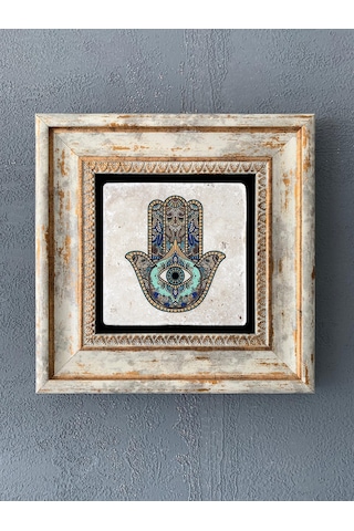 Oscar Stone Decor Çerçeveli Doğaltaş Tablo