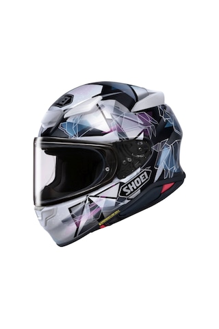 Shoei Nxr 2 Origami 2 Tc5 Kapalı Kask Beyaz-mavi-mor