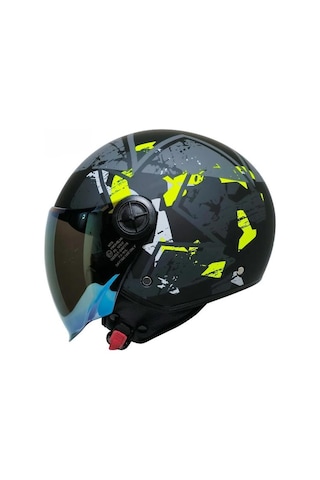 Mts Fx-101l Camo Kask Siyah