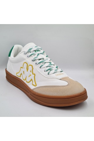 Kappa Santiago Beyaz Gri Erkek Sneaker Spor Ayakkabı Beyaz