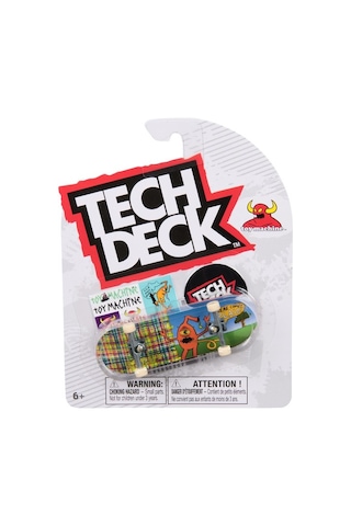 Tech Deck Toy Machine Ed Templeton Karakter Grafik Parmak Kaykay