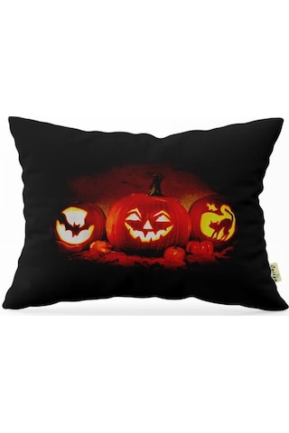 Özel Seri Çift Yön Dijital Baskılı Dekoratif Dikdörtgen Kırlent Kılıfı Yastık Kılıfı 50x30cm Karışık/Çok Renkli