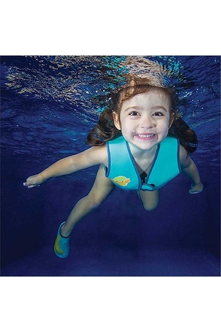 Bblüv Naj Neopren Yüzme Yeleği Mavi - 3-6 Yaş / Mavi Çok Renkli