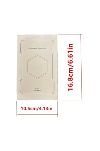 Honeybeeshop 6138 24 Fonksiyonlu Ratchet Ağaç Seti Ev Ve Araç Tamiri İçin Kombinasyon Anahtarı