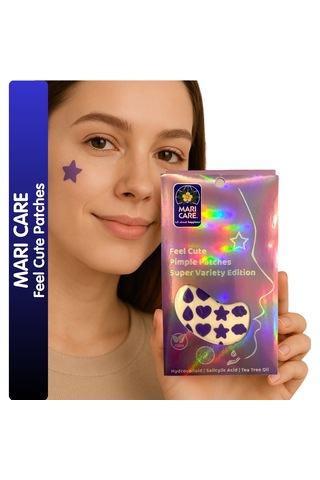 Mari Care Feel Cute Pimple Patches Super Variety Edition 24 Adet Mor
