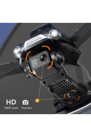 Özel Seri Meraklısı Kumandalı Teknoloji 4drc V28 Engelden Kaçınma Özellikli 8k Uzun Menzilli Drone