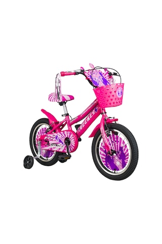 Beemer 16 Jant New Design 4 - 7 Yaş Çocuk Bisikleti 2024 Model Pembe
