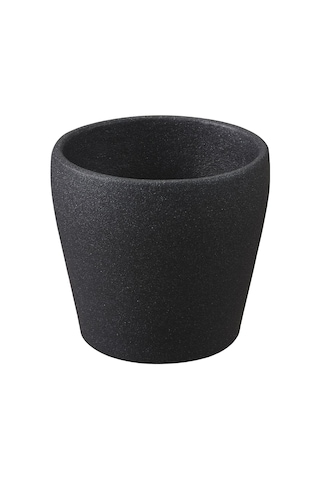 Toprak Saksı, Koyu Gri, 6 Cm 3 Adet