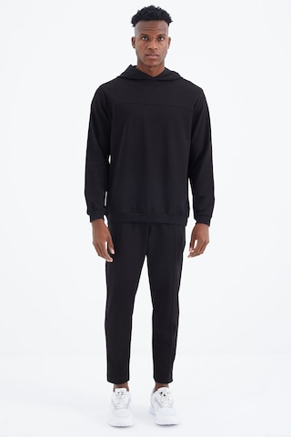 Tommy Life Kelvin Siyah Kelvin Basic Erkek Eşofman Takım - 85230 Siyah