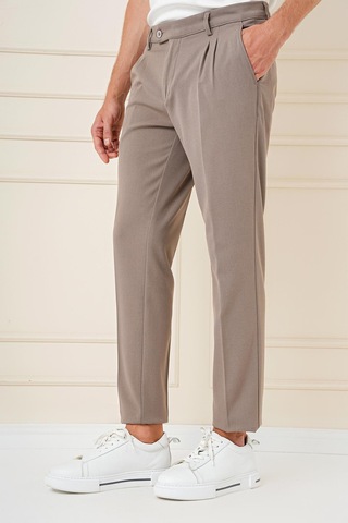 Efor P 1164 Slim Fit Bej Klasik Pantolon Bej