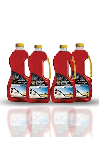 Steep Oto Yazlık Cam Suyu 1.8 Lt 4 Adet