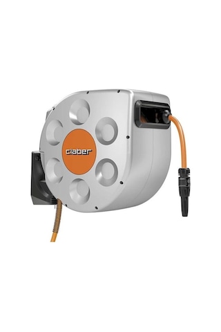Claber 8696 Rotoroll Evolution Duvara Monte Kasetli Hortum Makarası 20 M