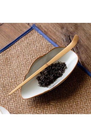 Suntek Matcha Kepçe Çay Gereçleri Craft Chashaku Oturma Stil-f