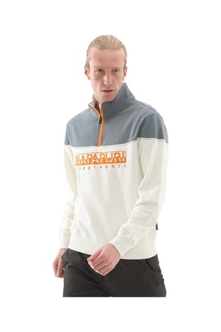 Napapijri B-saturnia Hz Sweatshirt - Np0a4ıchn1a1-10237 Beyaz