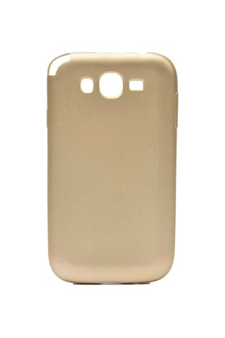 Samsung Uyumlu Galaxy Grand Duos İ9082 Kılıf Zore Premier Silikon Kapak Gold