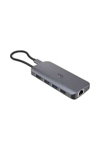 Bix BX10HB PRO Type-C Kart Okuyucu 4K 60Hz HDMI Ggabit Ethernet USB 3.2 PD Dönüştürücü