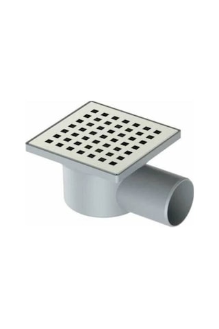 Tema - 10x10 50 Mm Kare Yandan Çıkışlı Yer Süzgeci - 93210 Tema - 10x10 50 Mm Kare Yandan Çıkışlı Yer Süzgeci - 93210