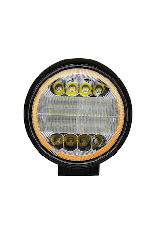 Offroad Sis Yuvarlak Kırmızı Angelli Sis Lambası 12-24v / Lass311
