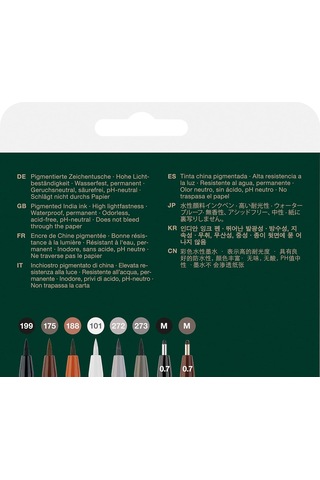 Faber-castell Pitt Artist Pen Çizim Kalemi Fırça Uç Classic Acade Çok Renkli