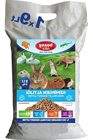 Doğal Çam Pelet Tavşan Kafes Altlığı - 5 Kg, 10 Lt Kapasite