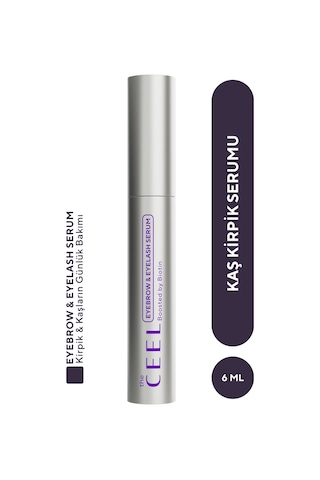 The Ceel Kaş & Kirpik Bakım Serumu Peptit Kompleks, Arginine,Castor Oil, Biotin 6 ML