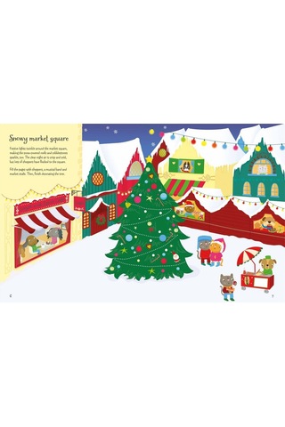 Winter Wonderland Sticker Book Usborne Publishing