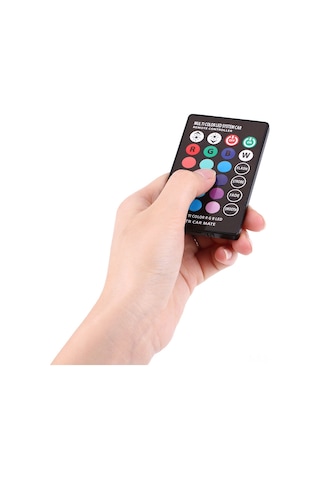 Geeroyoo T10 Tipi 6 Smd 5050 Led Işık, Silikon Kaplama, 4 Farklı Mod Ve 16 Renk Ayarlamalı Kumanda İle 4 Adet Paket