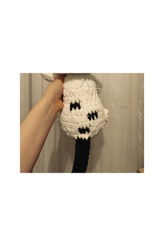 El Yapımı Tek Parça Tığ İşi Peluş: Kedi Amigurumi Çok Renkli