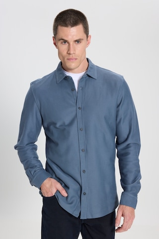 Wrangler Regular Fit Normal Kesim Pamuk İndigo Gömlek W242585315 İndigo
