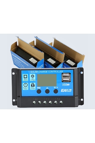 Solar Şarj Kontrol Cihazı 10A Solar Şarj Regülatörü