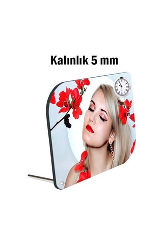 Sublimasyon Hdf Saat 19x14 Cm Çok Renkli