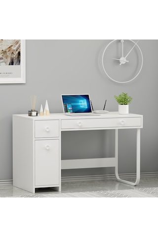 Çm002 Asil Çalışma Masası - Beyaz