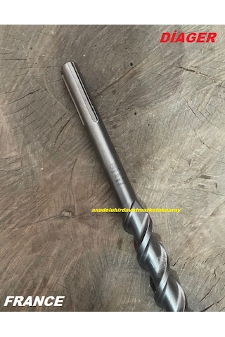 Diager 4x Sds Max 20mm Beton Delme Ucu Kaya Delme Ucu Taş Delme Ucu 20 1000mm Uzun Uç