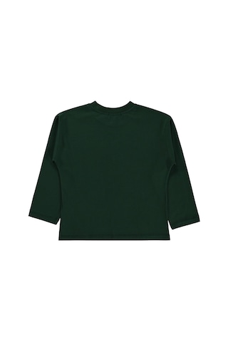 Civil Boys Game Everyday Baskılı 6-9 Yaş Sweatshirt Km - Yeşil Çam Yeşili