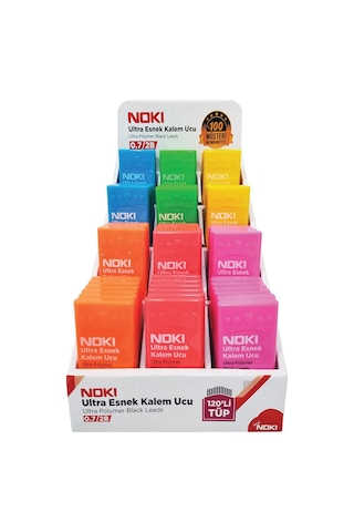 Kalem Ucu 120 Li 0.7 Mm 2b 4 Paket Noki Çoklu Versatil Kalem Uç Mekanik Uçlu Otomatik Kurşun Kalem Ucu 60 Mm Yumuşak