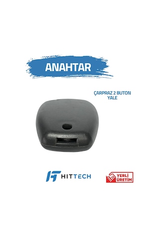 Renault - Master 3 Uyumlu 2 Buton Yale Anahtar Kabı