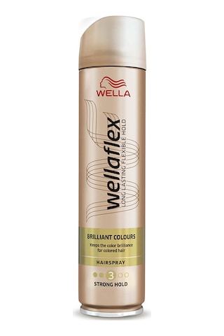Wella Wellaflex Boyalı Saçlar için Güçlü Tutuş Saç Spreyi 2 x 250 ML