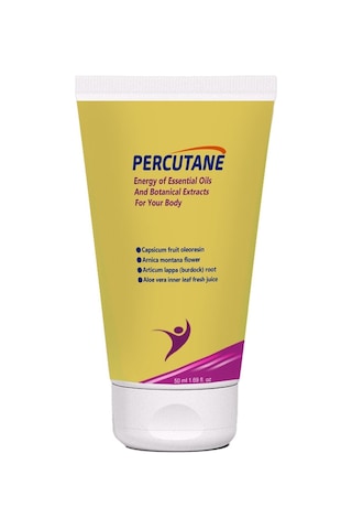 Percutane 2şerli Set: Tüp + Kavanoz Kapsikum Arnika Montana Dulavratotu Kökü Kremi 50ml + Çörekotu Yağı Vücut Masaj Seti
