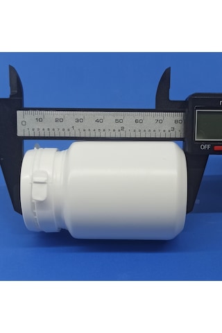 Sakız İlaç Tarım Ecza Tablet Hap Şişesi Kutusu Yırtılıt Kilitli Kapak 100 ML