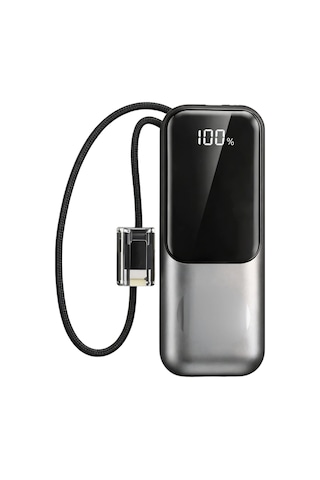 Dijital Göstergeli 13000 Mah Süper Hızlı Şarj Destekli Taşınabilir Powerbank Çok Renkli
