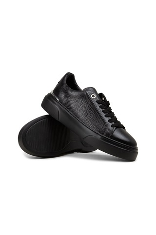 Deery Kadın Hakiki Deri Siyah Sneaker Ayakkabı - 00502zsyhe03