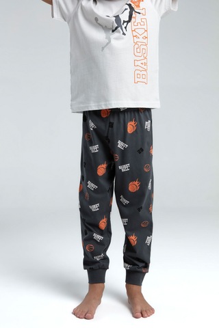 Rolypoly Erkek Çocuk Beyaz Pijama Takımı Rp3530-c-v1