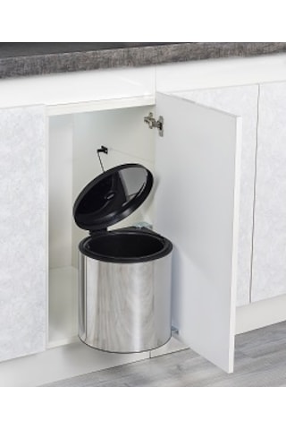 Starax S-2251 Dolap İçi Paslanmaz Çöp Kovası Çelik