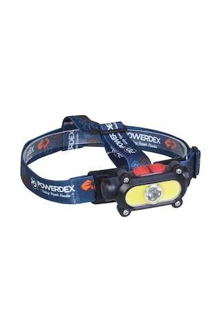 Powerdex Yağmur Suyu Geçirmez Profesyonel Cob Led'li Kafa Lambası PD-8872