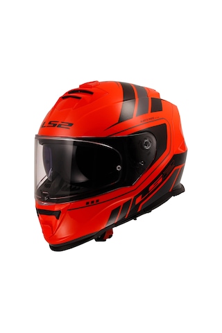 Ls2 Storm 2 Fıst Mat Turuncu-siyah Kask Mat Turuncu