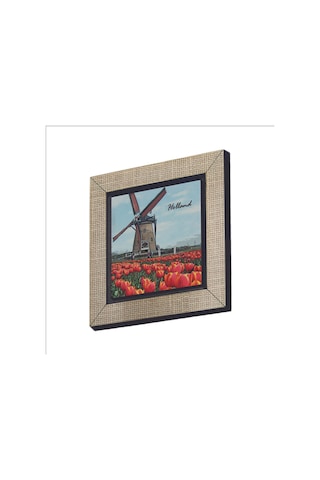 Hollanda Görseli Baskılı Mdf Magnet 7x7 190