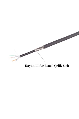 Irenıs 15 Metre Cat6a U/ftp Flexarmor Esnek Zırh Kablo