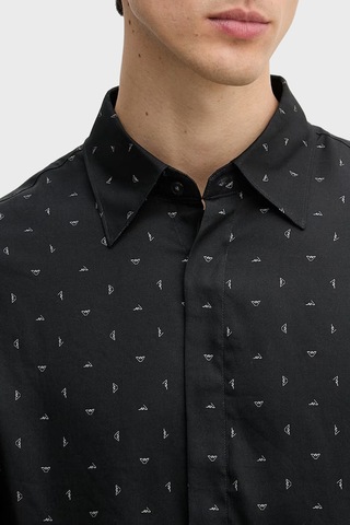 Emporio Armani Erkek Gömlek Em004178 Af14214 Fb471 Siyah SİYAH