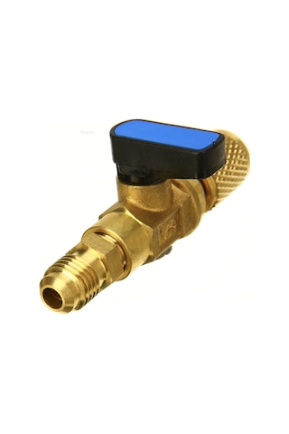 Küresel Pirinç Klima Gazı Vanası 1/4 Düz